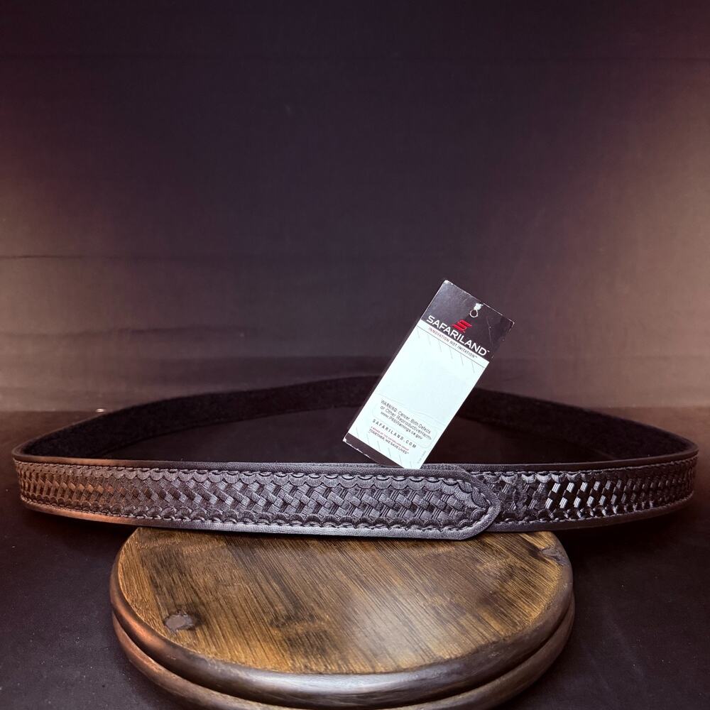 Safariland 99 Duty Belt Size 4XL Basketweave Reversible Patrol 1.5" Wide Black